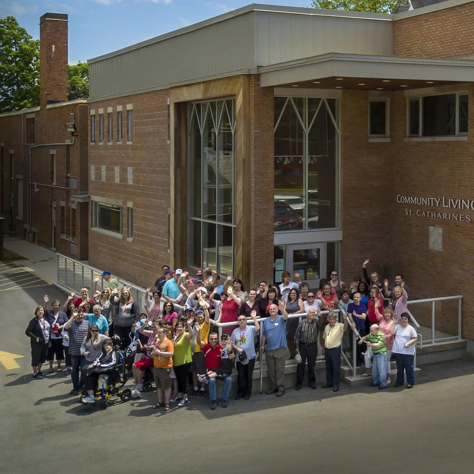 Community Living Ariel Photo